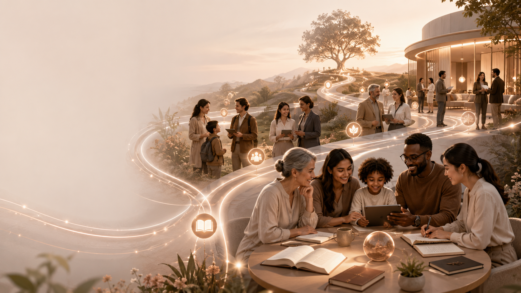 People connecting learning, practice, work and enterprise through NEXIE pathways